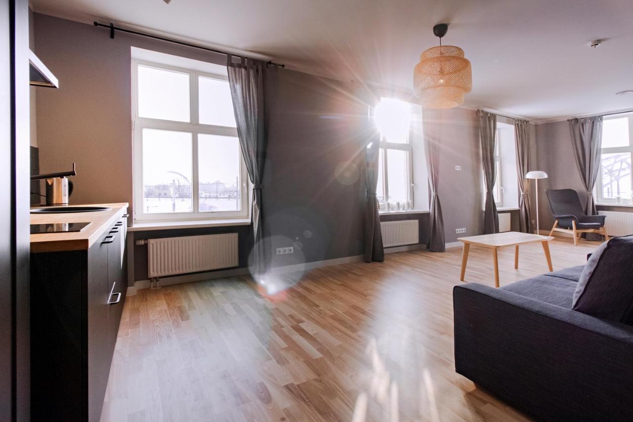 Modern Apartment In Old Riga With A River View Екстер'єр фото